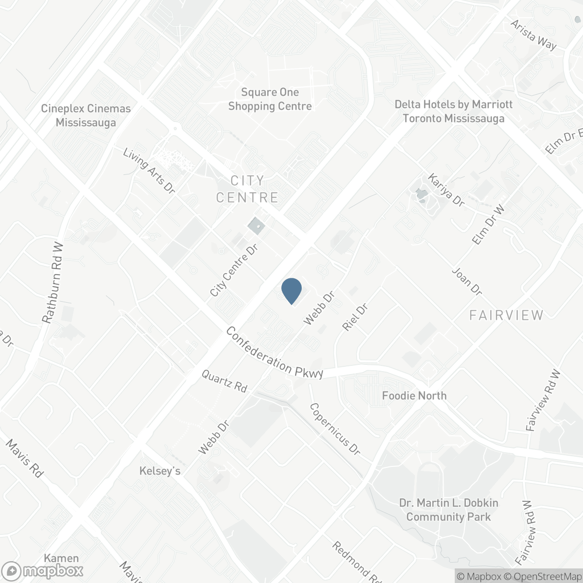 1701 - 310 BURNHAMTHORPE ROAD W, Mississauga, Ontario L5B 4P9